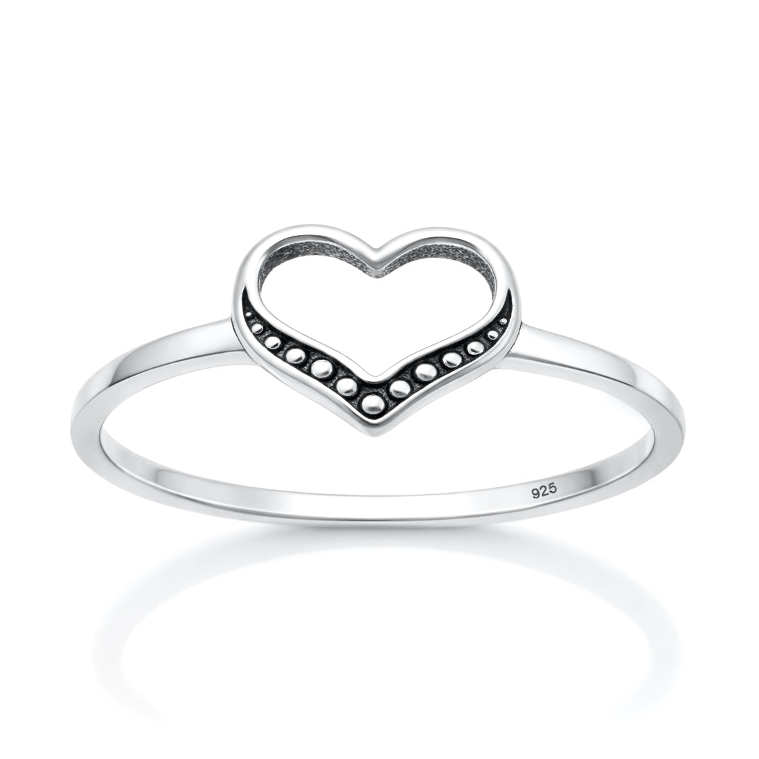 Sterling Silver Heart Ring