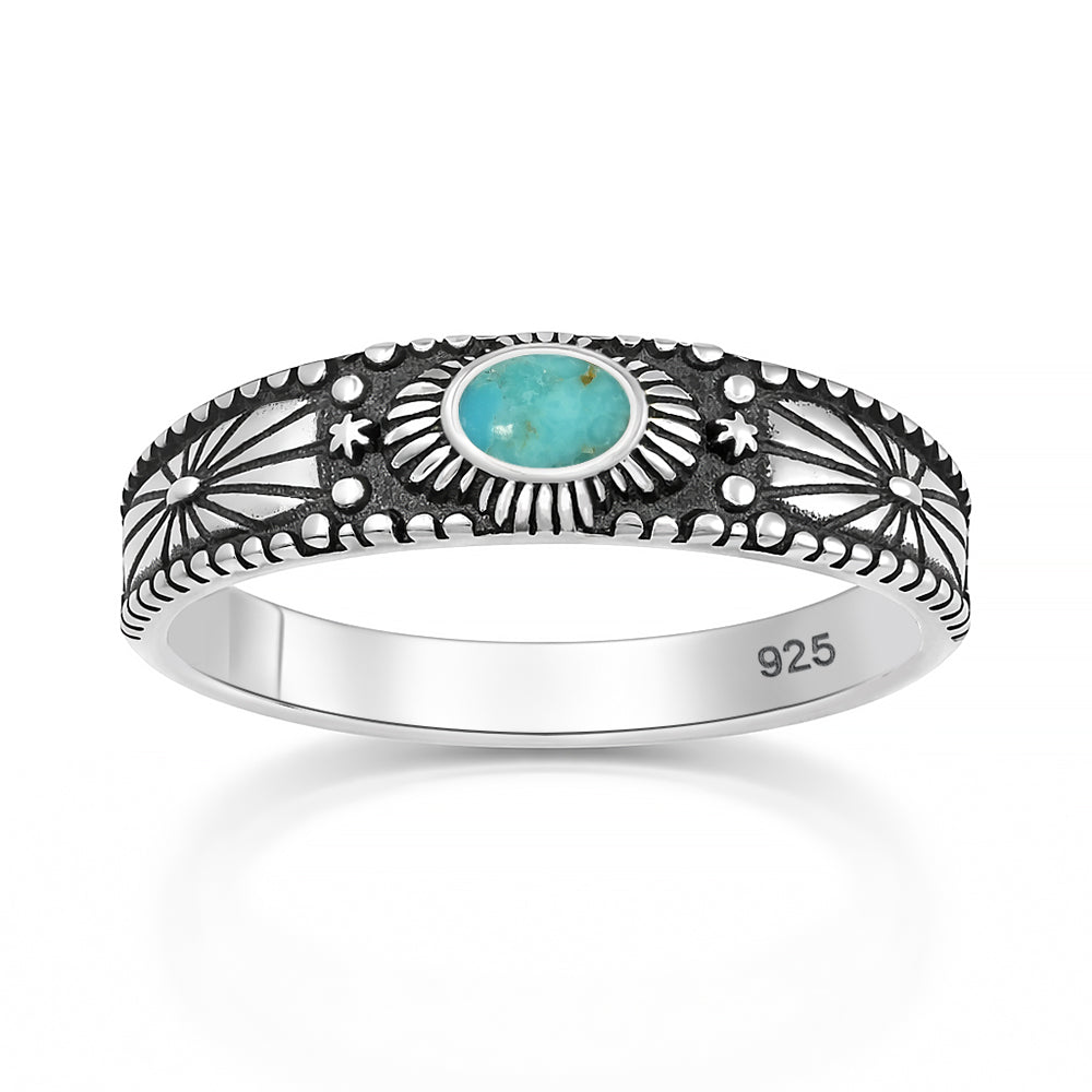 Sterling Silver Turquoise Ring