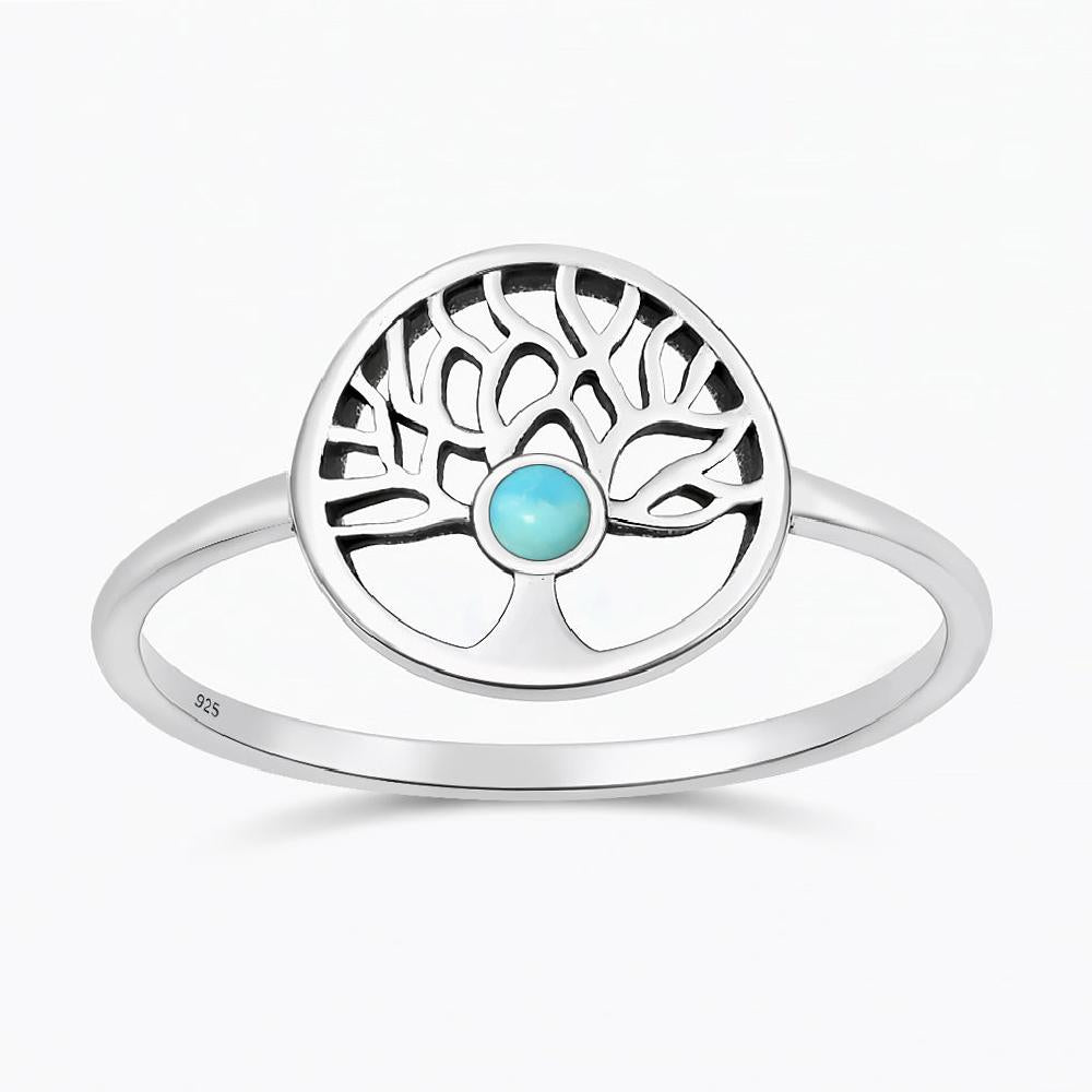 Sterling Silver Tree of Life Ring