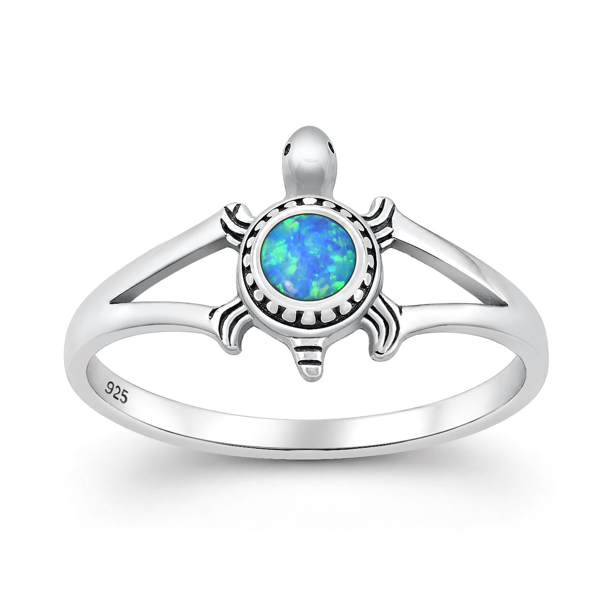 Sterling Silver Sea Turtle Ring