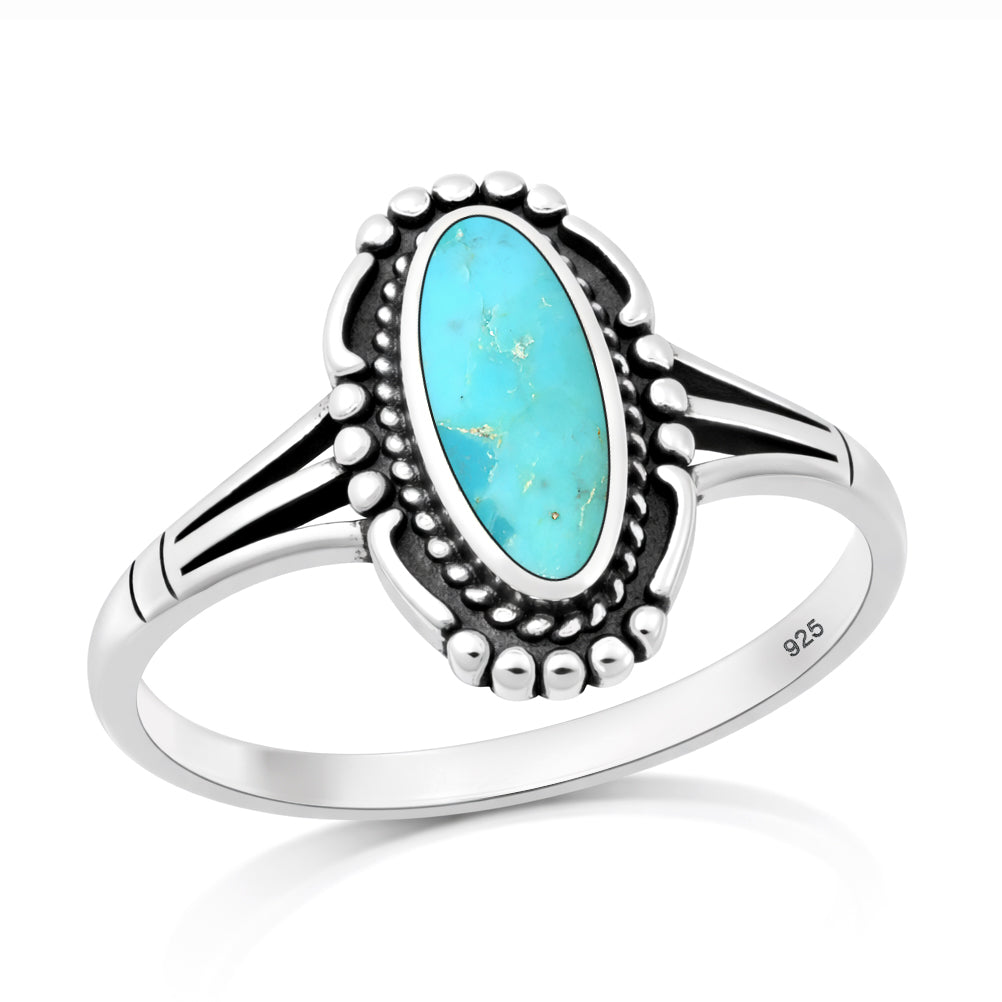 Sterling Silver Turquoise Ring
