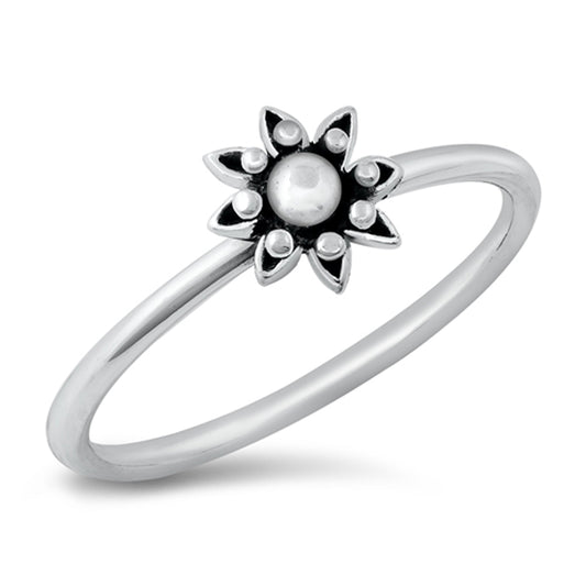 Unique Bali Sun Ring New .925 Sterling Silver Band Sizes 4-10
