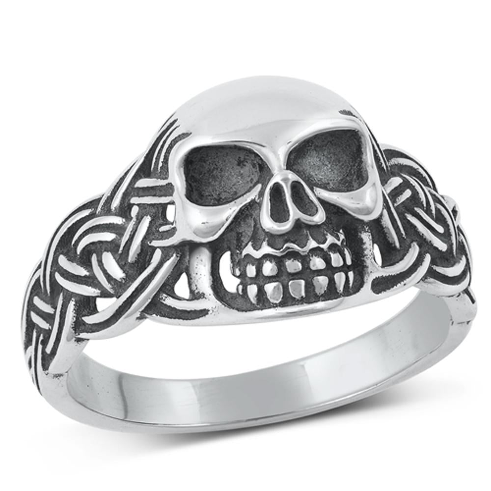 Sterling Silver Skull Ring