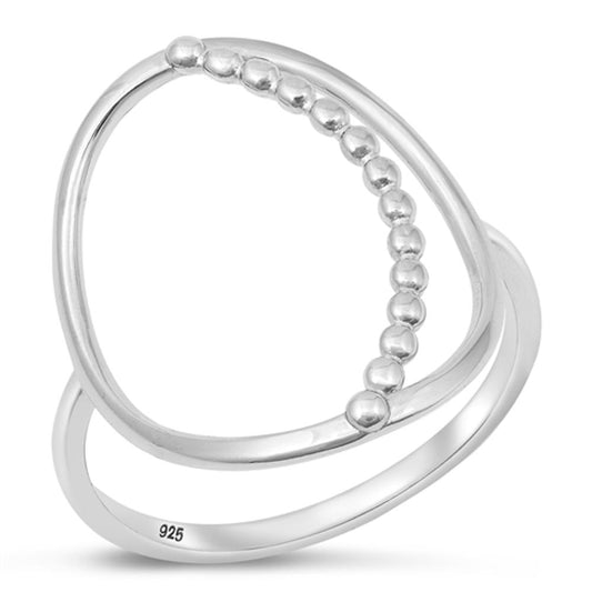 Sterling Silver Geometric Ring