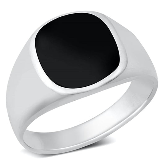 Sterling Silver Black Onyx Ring