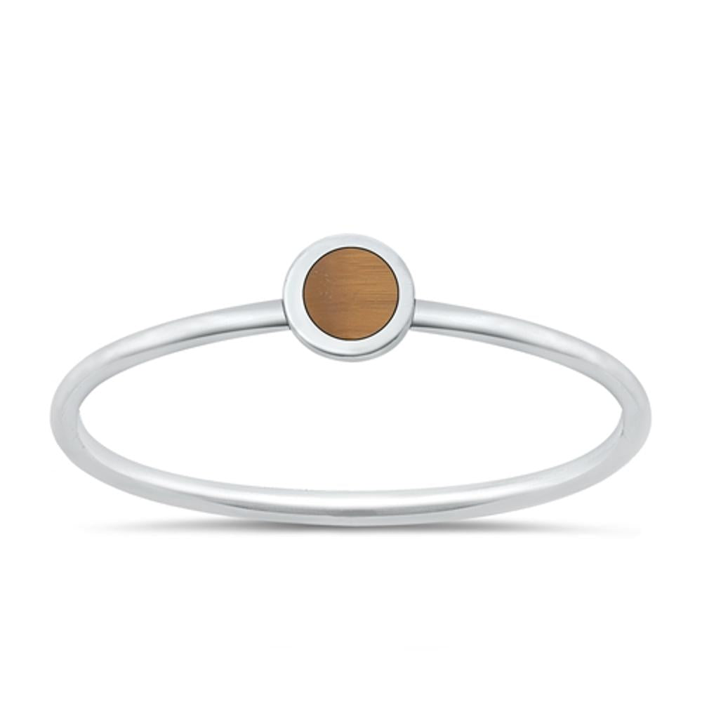 Sterling Silver Tiger Eye Ring