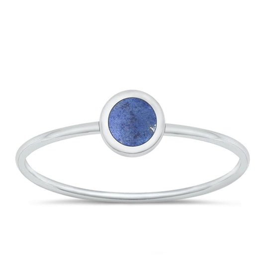 Sterling Silver Lapis Ring