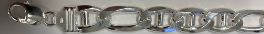 Regular Figarucci 350 - 13.5mm - Sterling Silver Heavy Figarucci Chain