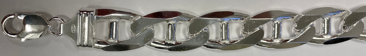 Regular Marina 450 - 16mm - Sterling Silver Heavy Marina Chain
