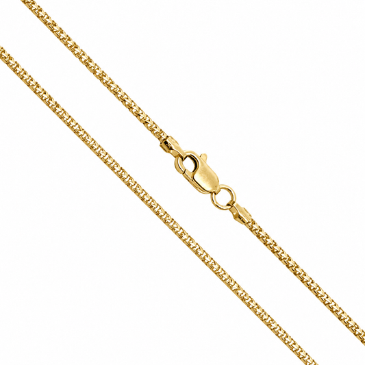 Franco - 1.4mm - Yellow 10k Gold Chain