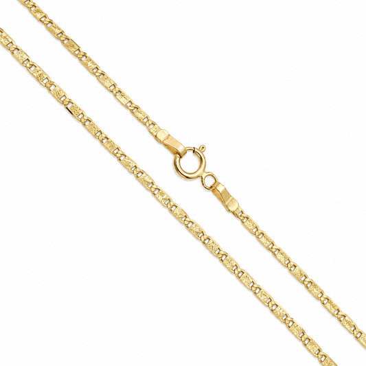 Valentino - 1.5mm - Yellow 10k Gold Chain
