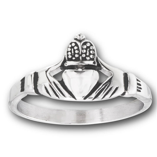 Stainless Steel Claddagh Ring