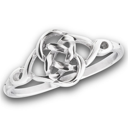 Stainless Steel Celtic Weave Ring