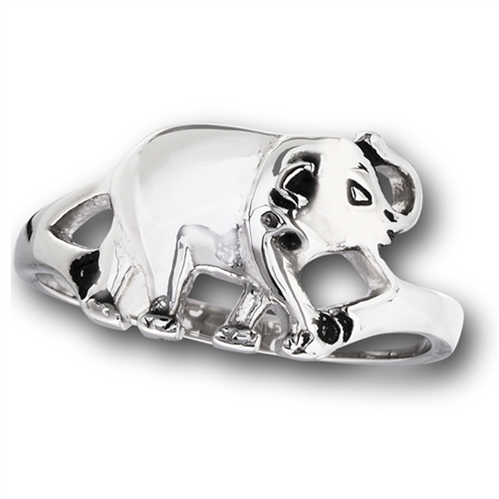 Stainless Steel Elephant Ring