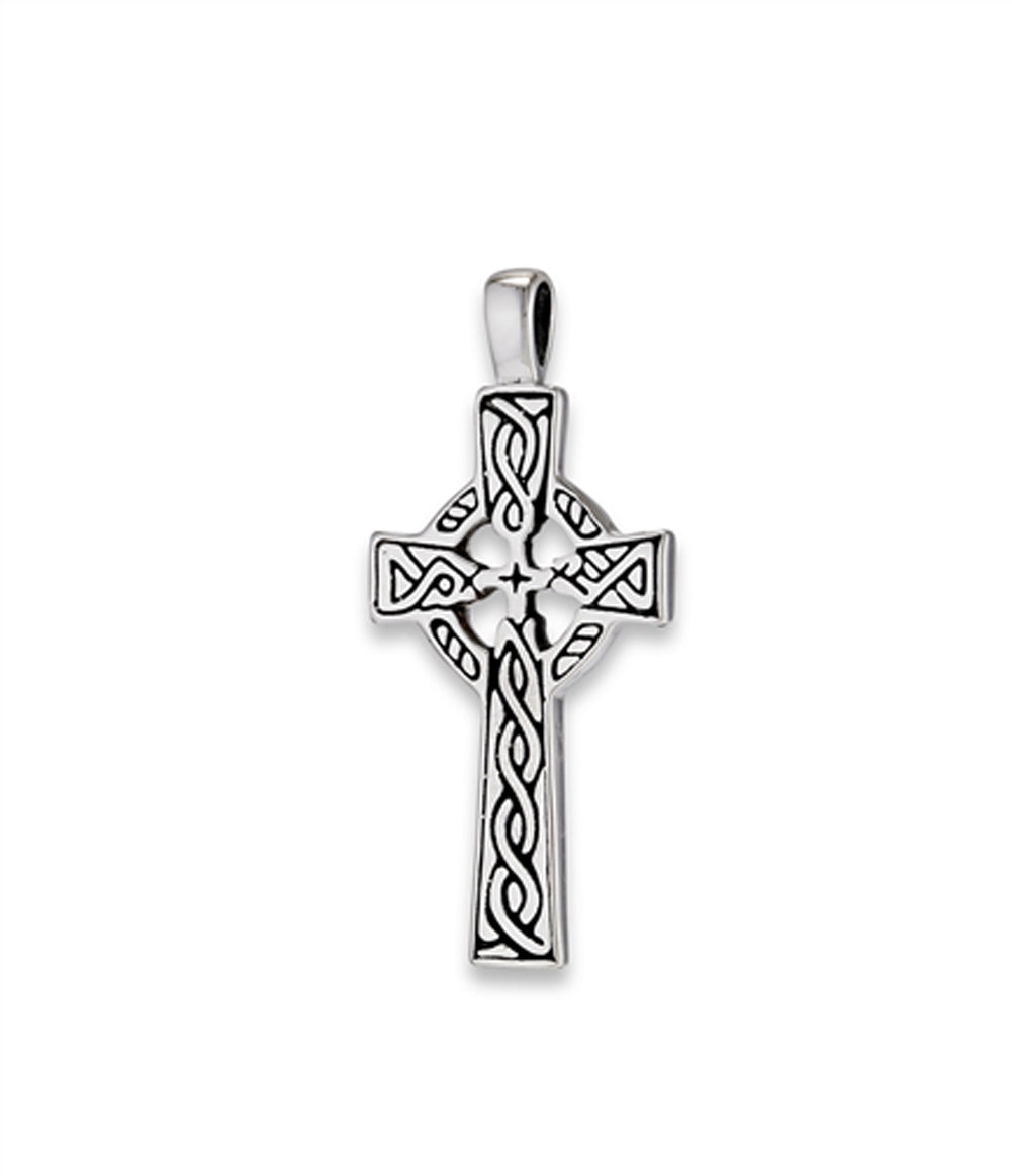Stainless Steel Celtic Cross Pendant