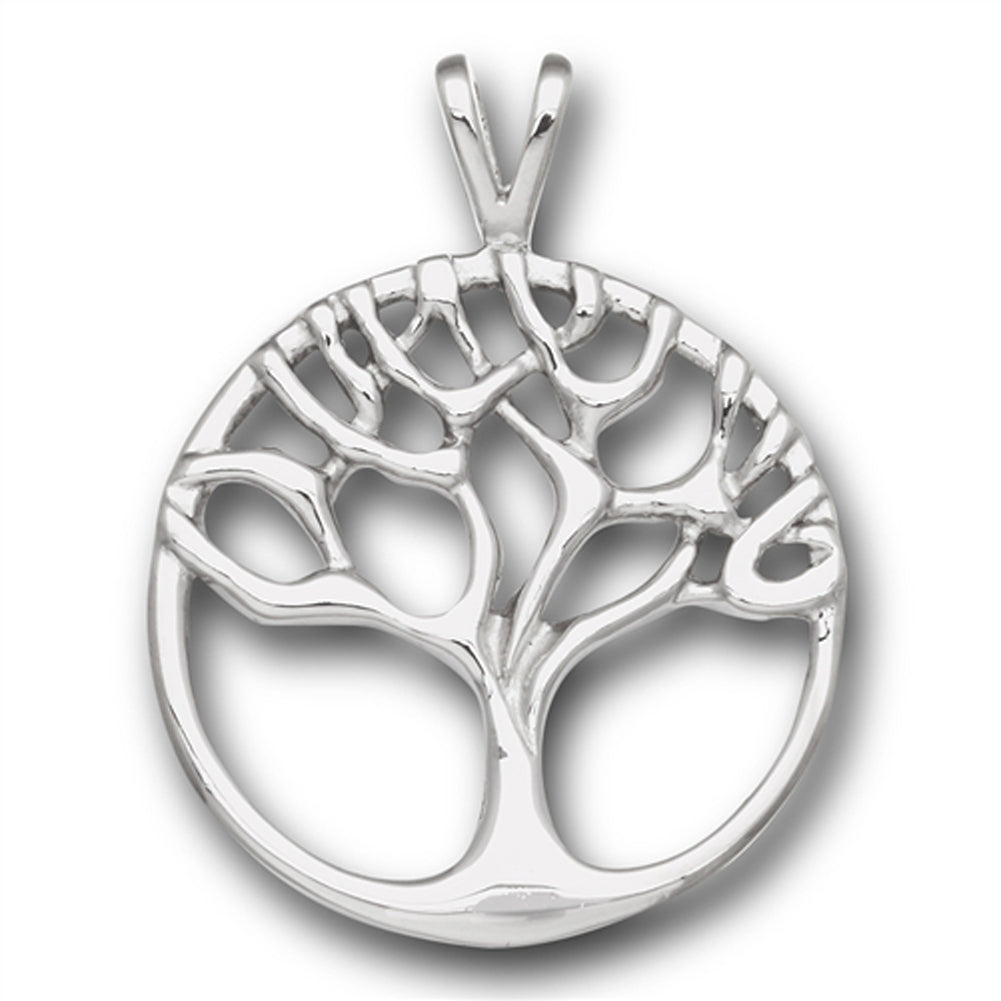 Stainless Steel Tree Of Life Pendant