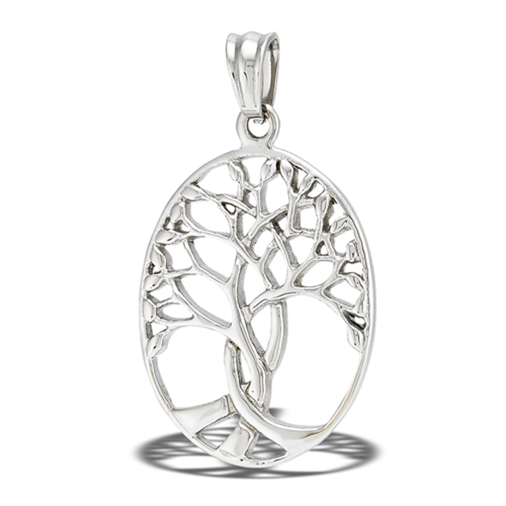 Stainless Steel Tree Of Life Pendant