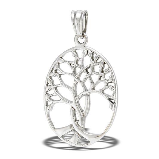 Stainless Steel Tree Of Life Pendant