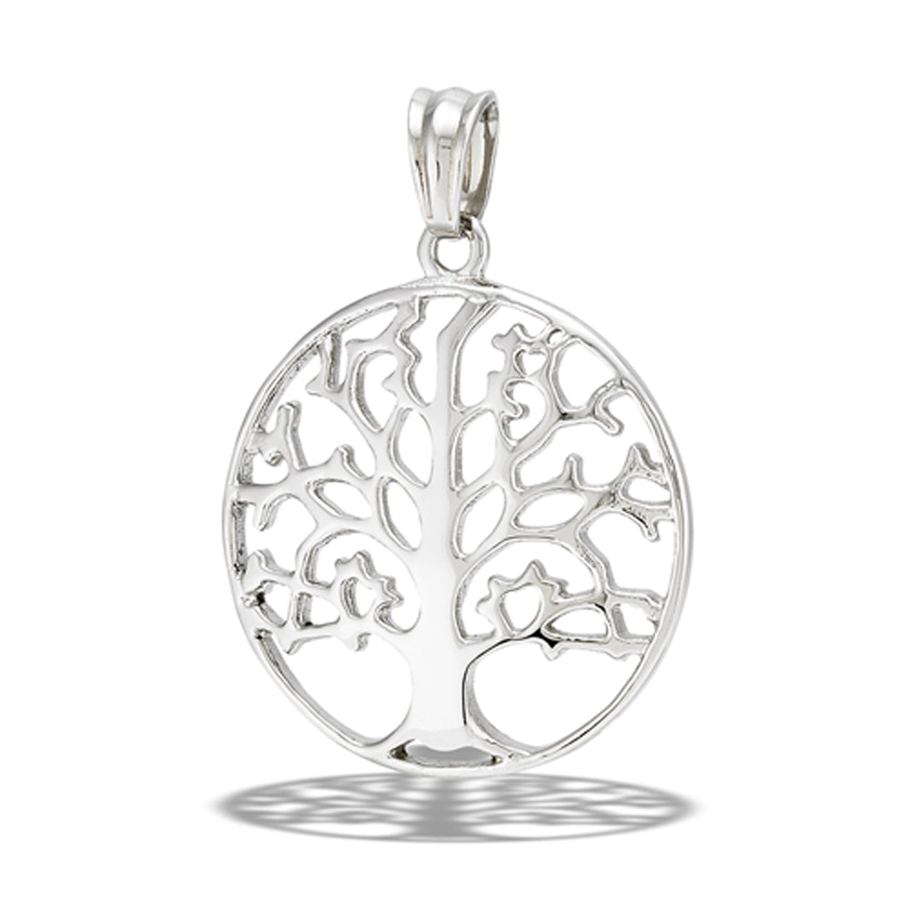 Stainless Steel Tree Of Life Pendant