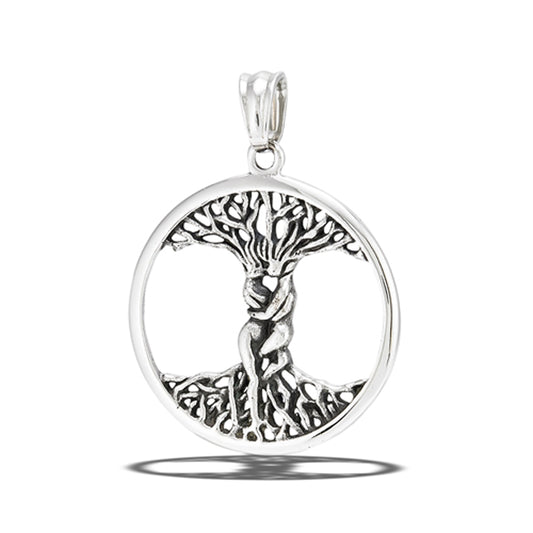 Stainless Steel Tree Of Life Pendant