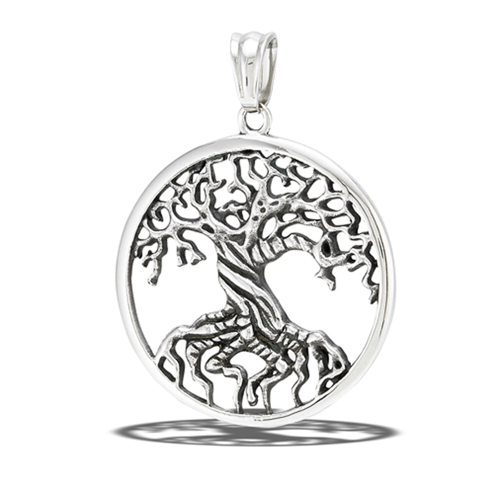 Stainless Steel Tree Of Life Pendant