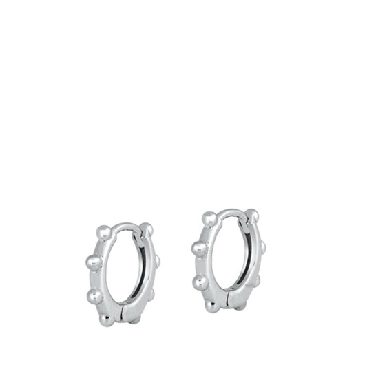 Sterling Silver Wholesale Bali Hoop High Polished Earrings 925 New