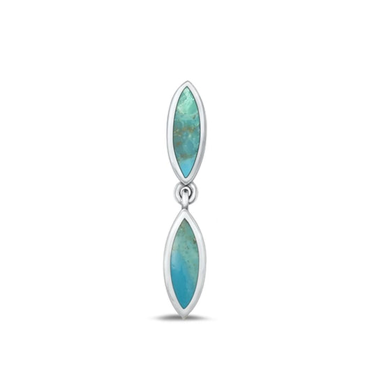 Sterling Silver Wholesale Turquoise Pendant Charm 925 New