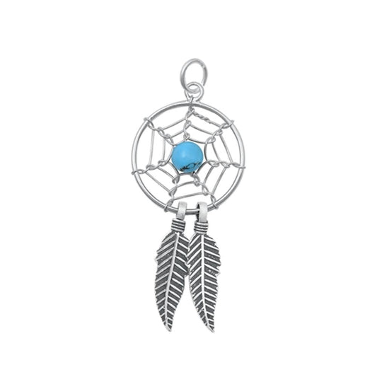 Sterling Silver Wholesale Pendant Native American Dreamcatcher Charm .925 New