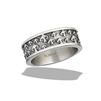 Stainless Steel Multiple Mushroom Band Ring