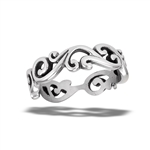 Stainless Steel Celtic Swirls Ring