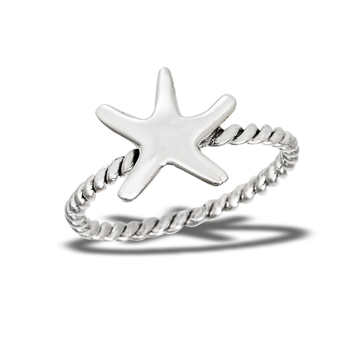 Online ORAH Sterling Silver Starfish ring