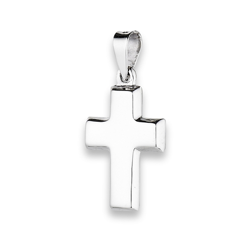 Sterling Silver High Polish Cross Pendant