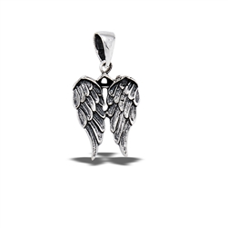 Silver Angel Wing Pendant - hot KS714